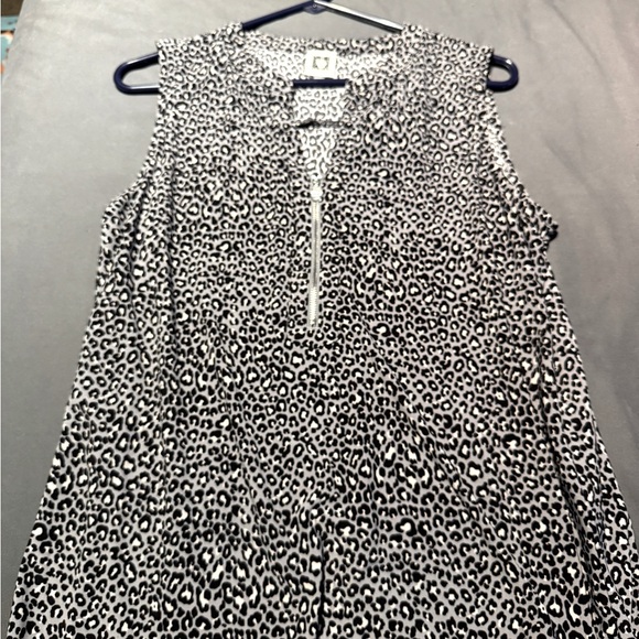 Anne Klein print tank size M - Picture 1 of 3